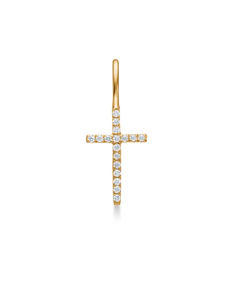 Symbols Cross Diamond Pendant
