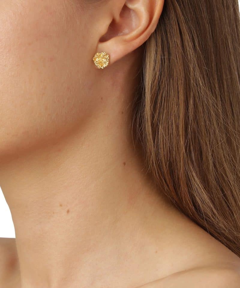 Alternative view of Persille ørepynt forgylt