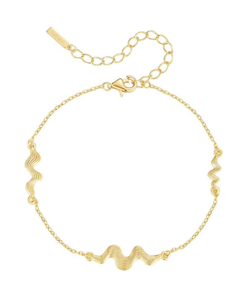 Fox Bracelet Gold Plated