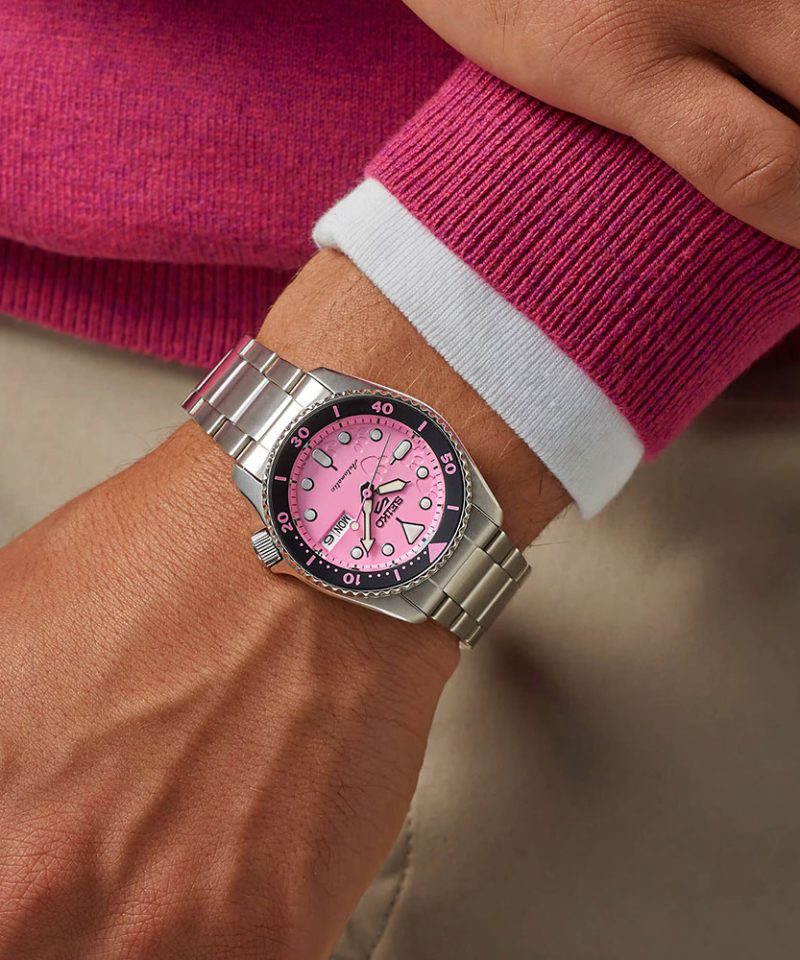 Alternative view of Seiko 5 Sports X Pink Panther Limited Edition – SRPM07K1