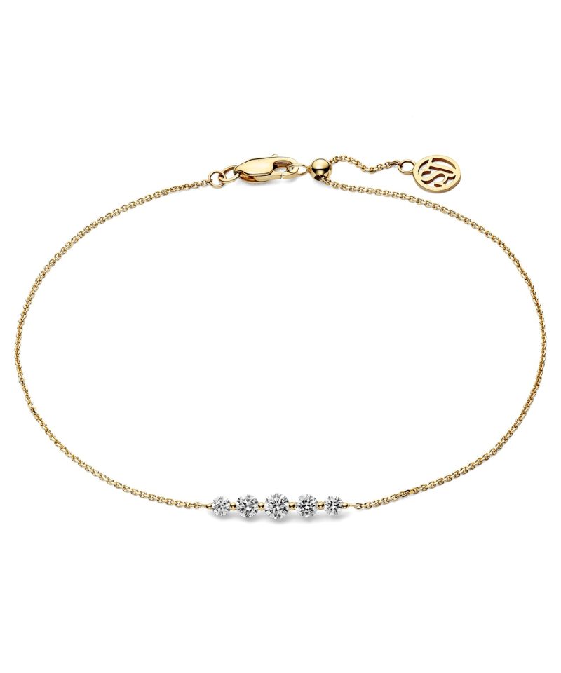 Sif Jakobs Jewellery Bracelet Tiara - 14k yellow gold or white gold 0.37 ct TW G-H VS lab-grown diamonds