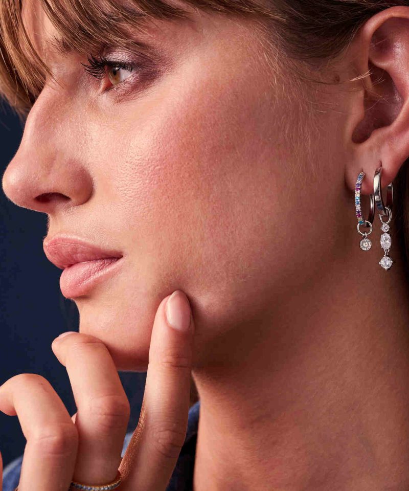 Alternative view of Hoop Charm Pendolo Tre