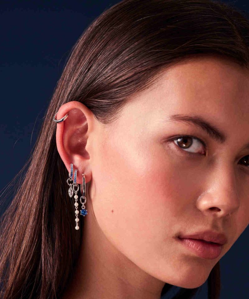 Alternative view of Hoop Charm Occhio