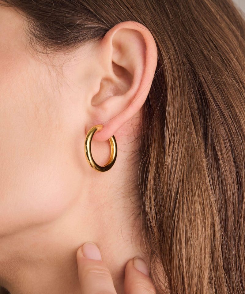 Alternative view of Carrara Pianura Grande - Øreringer