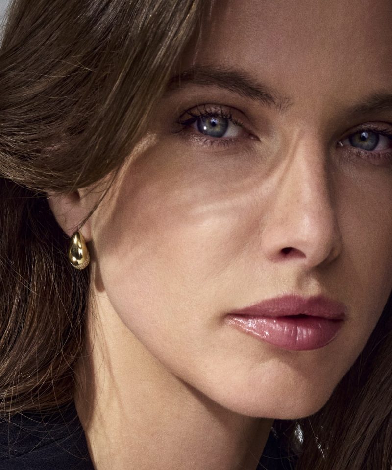 Alternative view of Goccia - Ørepynt i forgylt sølv