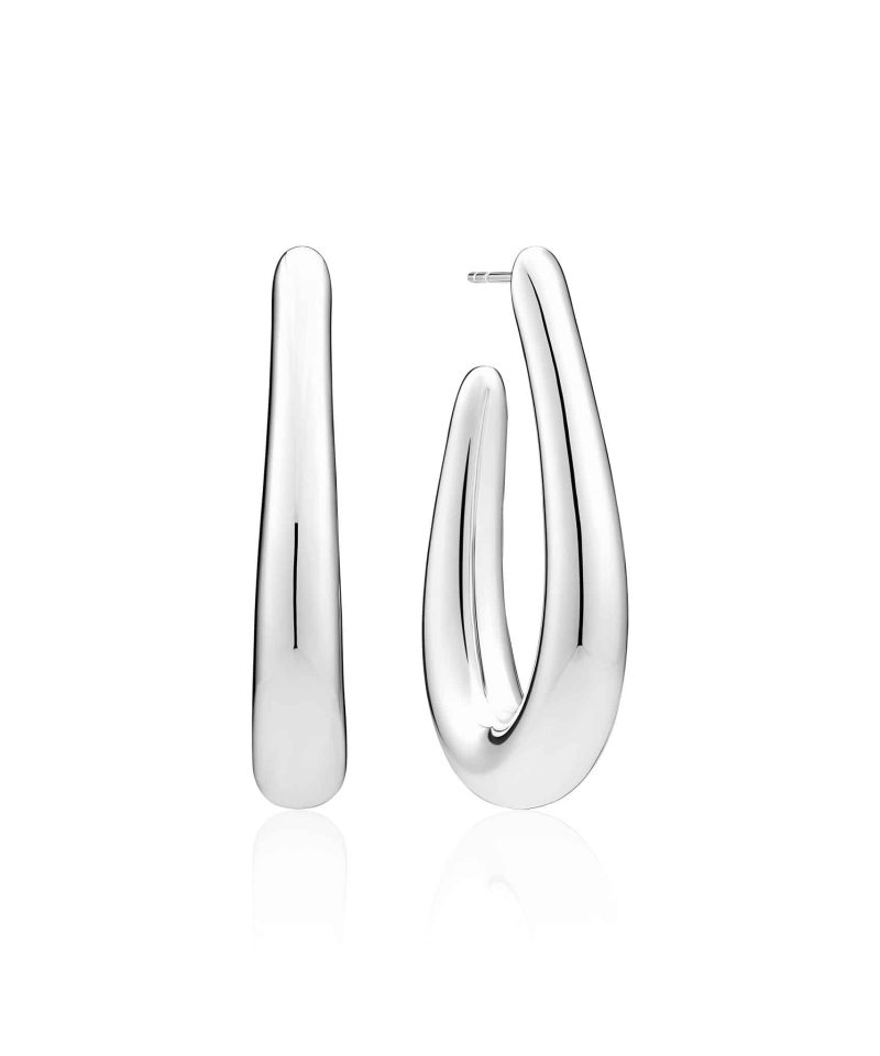 Goccia Medio - Øreringer i sølv