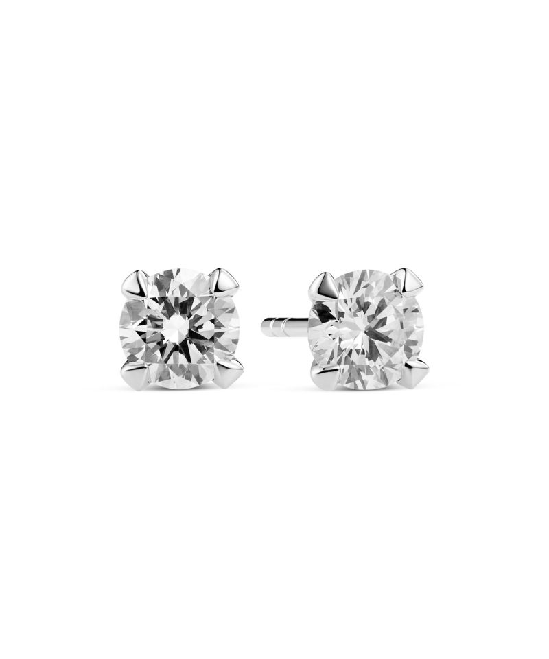 Sif Jakobs Jewellery Earrings Venice Solitaire - 14k yellow gold or white gold 0.22-3.0 ct TW G-H VS lab-grown diamonds
