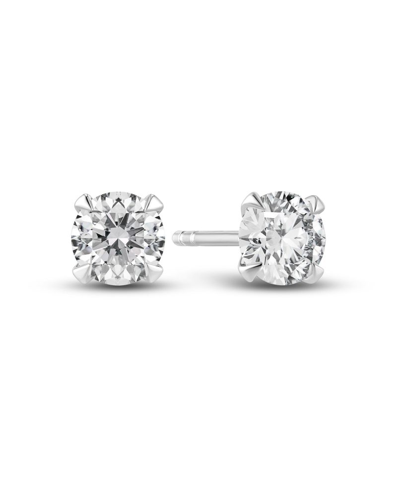 Sif Jakobs Jewellery Earrings Venice Solitaire - 14k yellow gold or white gold 0.22-3.00 ct TW G-H VS lab-grown diamonds