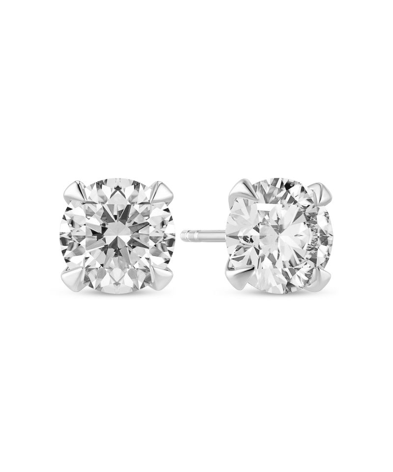 Sif Jakobs Jewellery Earrings Venice Solitaire - 14k yellow gold or white gold 0.22-3.00 ct TW G-H VS lab-grown diamonds