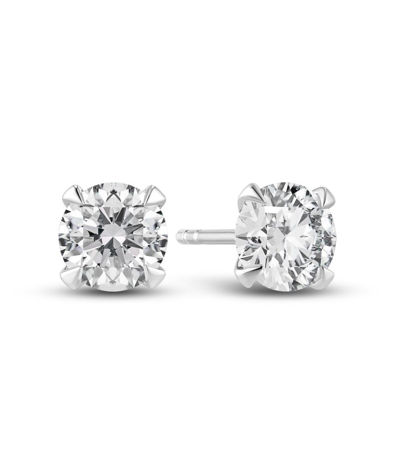 Sif Jakobs Jewellery Earrings Venice Solitaire - 14k yellow gold or white gold 0.22-3.00 ct TW G-H VS lab-grown diamonds