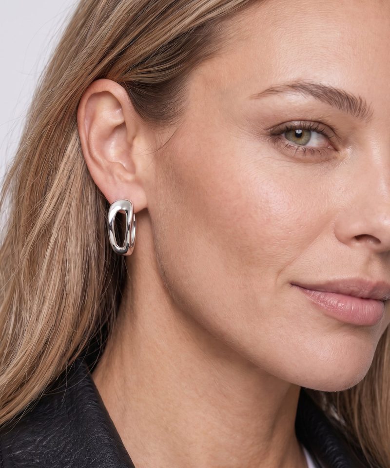 Alternative view of Sif Jakobs Jewellery Earrings Borsa Creolo Pianura