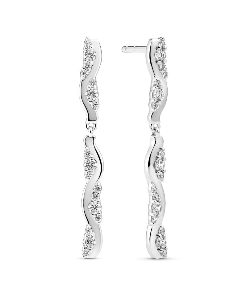 Sif Jakobs Jewellery Earrings Ellera Waves Altro Lungo