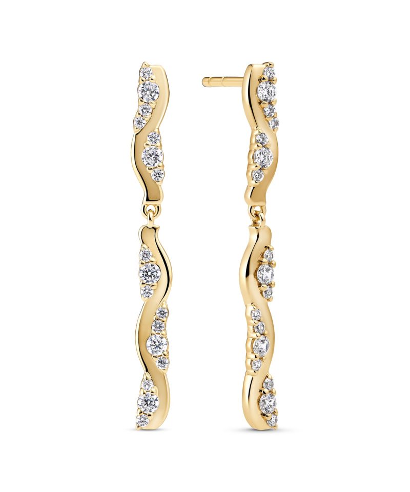 Sif Jakobs Jewellery Earrings Ellera Waves Altro Lungo
