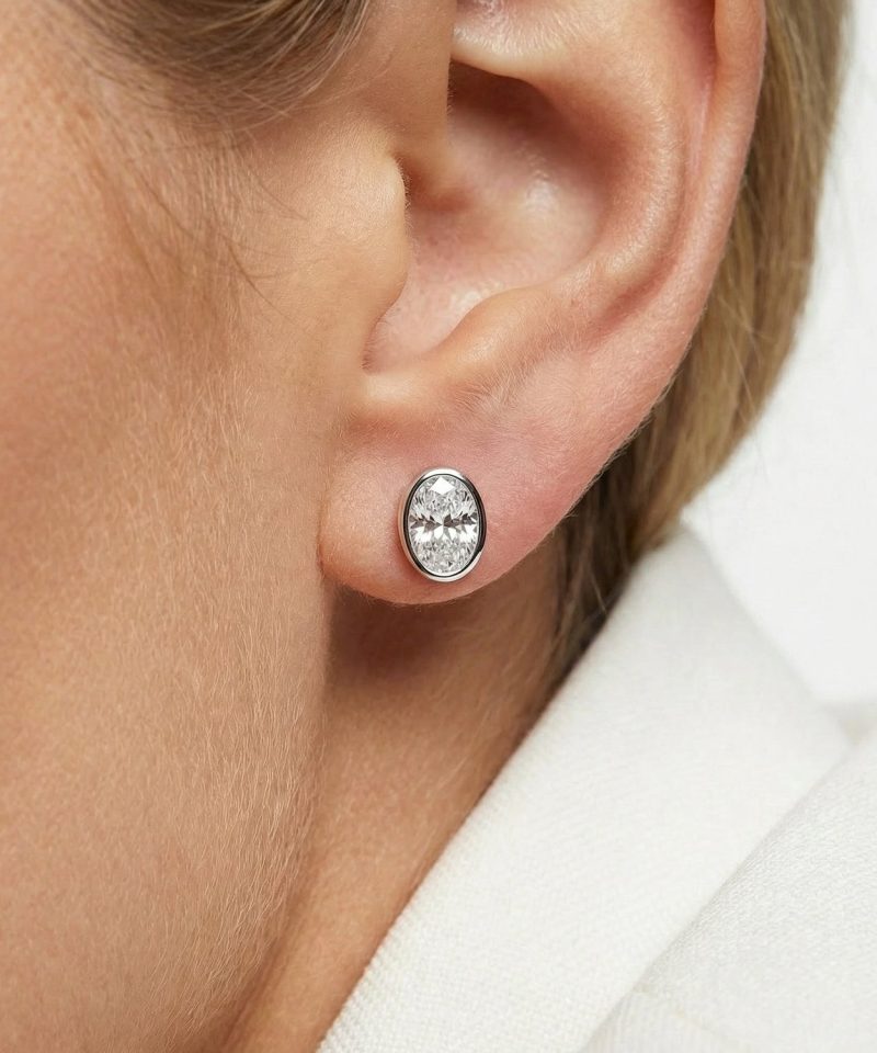 Alternative view of Sif Jakobs Jewellery Earrings Sardinien Ovale