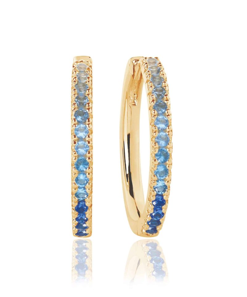 Ellera Grande - Øreringer forgylt