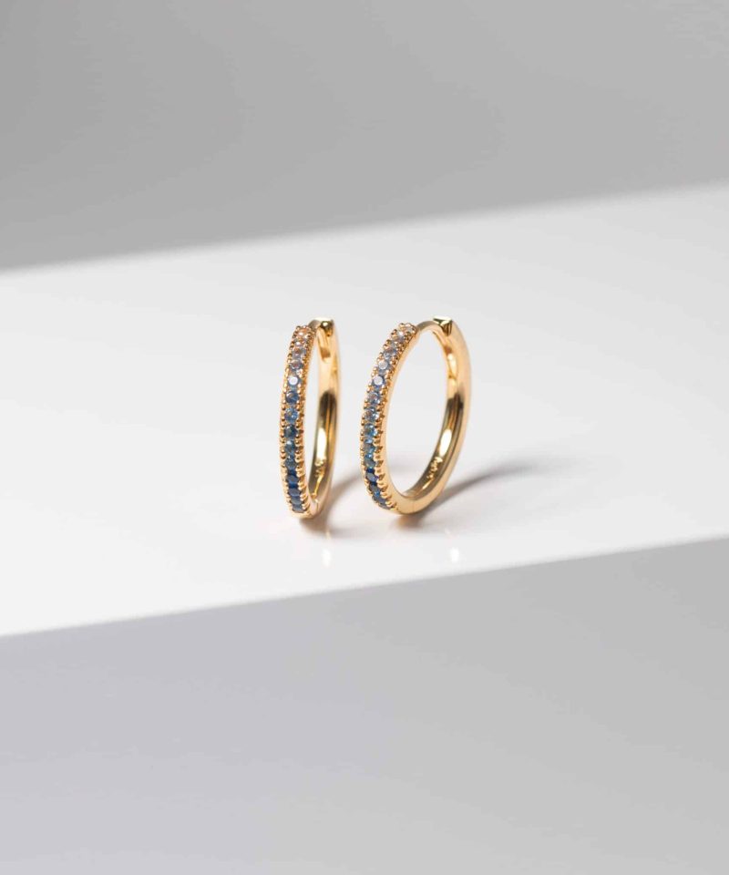 Alternative view of Ellera Grande - Øreringer forgylt