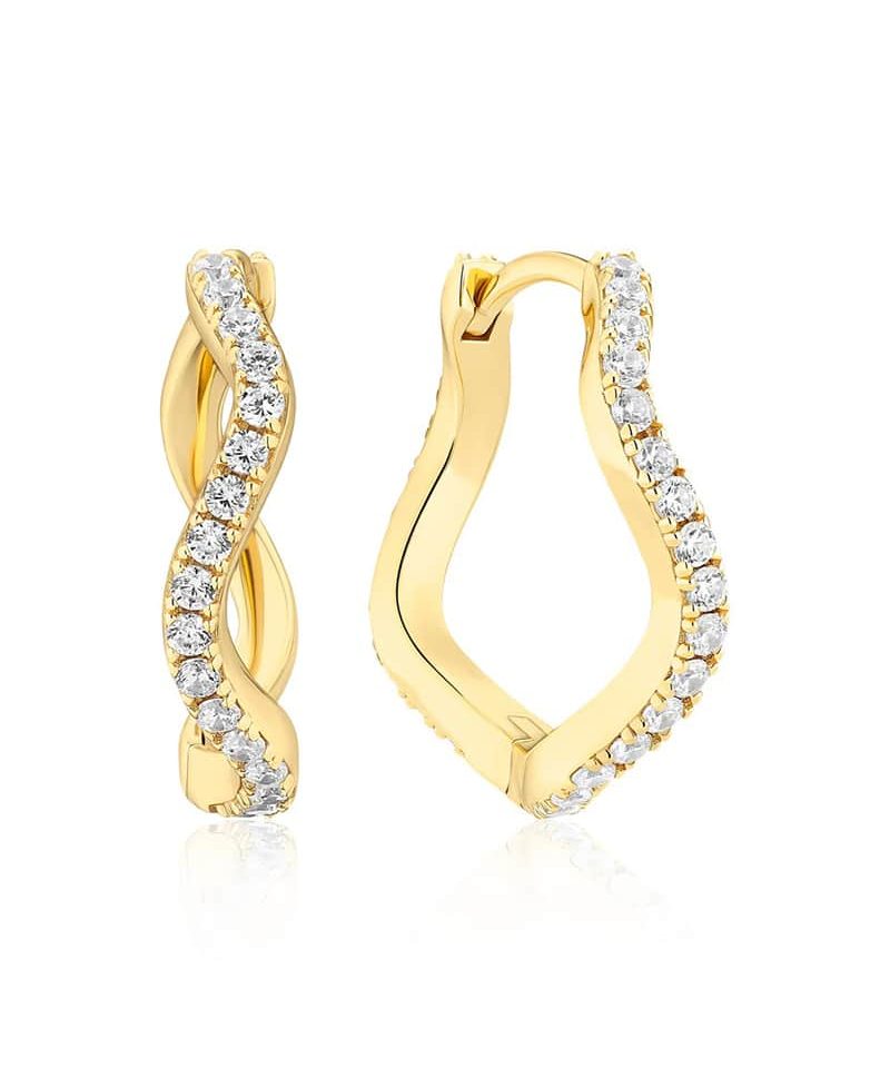 Alternative view of Sif Jakobs Earrings Ellera Waves