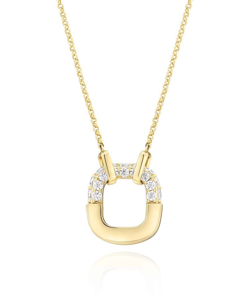 Maratea - Halskjede i forgylt sølv