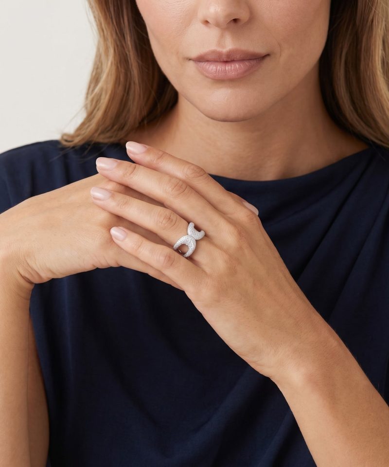 Alternative view of Sif Jakobs Jewellery Ring Borsa Due Piccolo