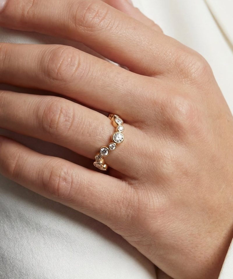 Alternative view of Sif Jakobs Jewellery Ring Sardinien Wave