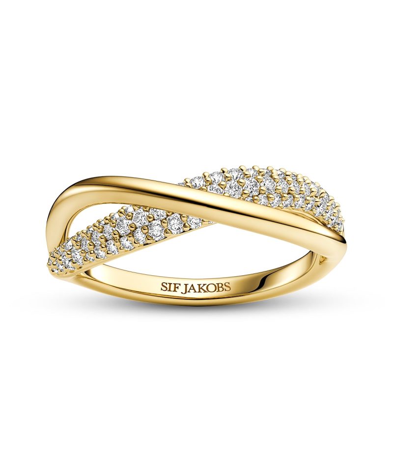 Sif Jakobs Jewellery Ring Infinito Due