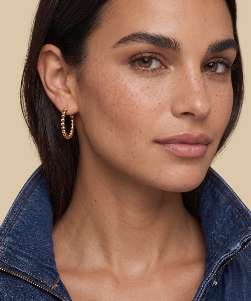 Alternative view of Sif Jakobs Jewellery Earrings Echo Hoops