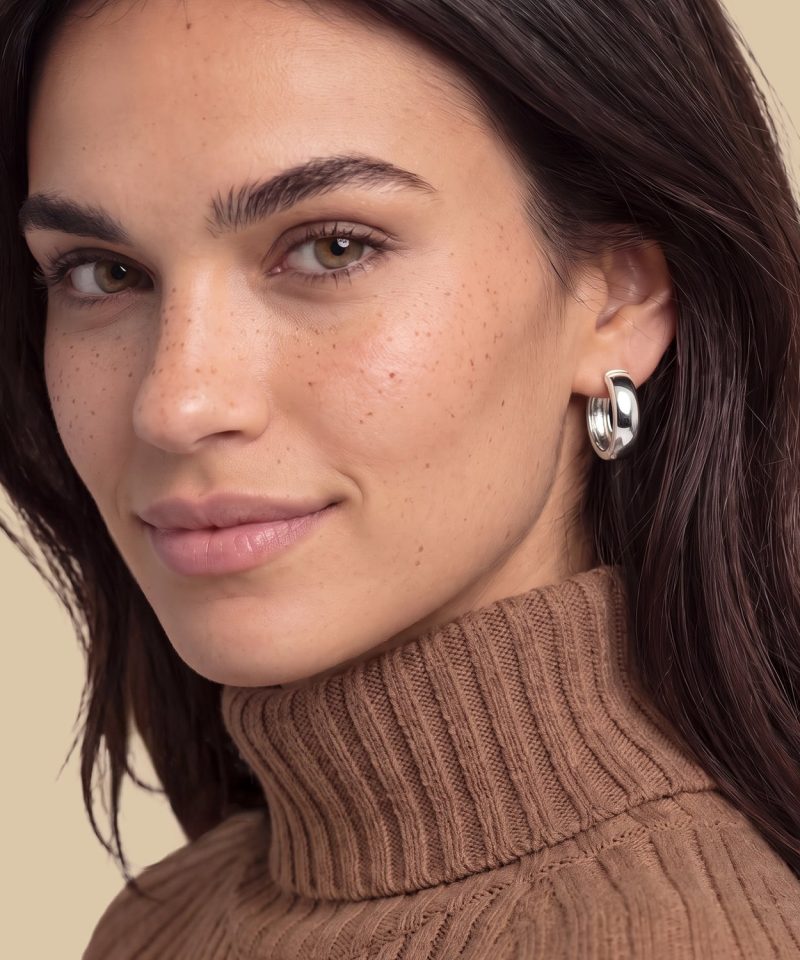 Alternative view of Sif Jakobs Jewellery Earrings Monument Hoops