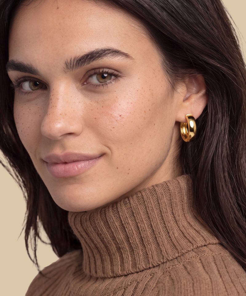 Alternative view of Sif Jakobs Jewellery Earrings Monument Hoops