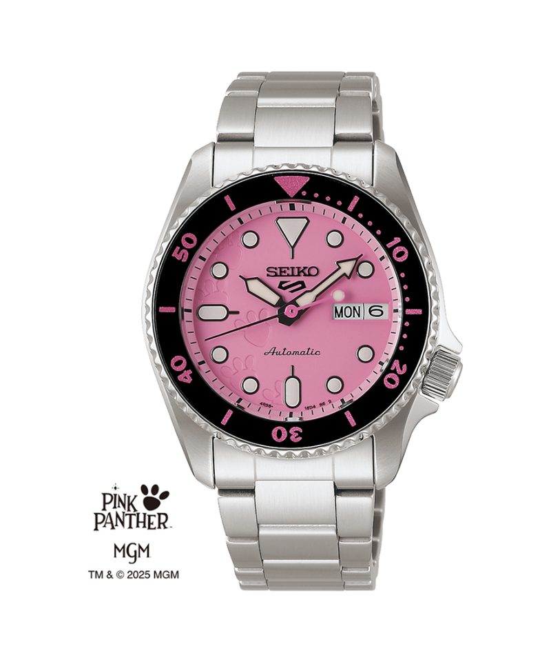Seiko 5 Sports X Pink Panther Limited Edition – SRPM07K1