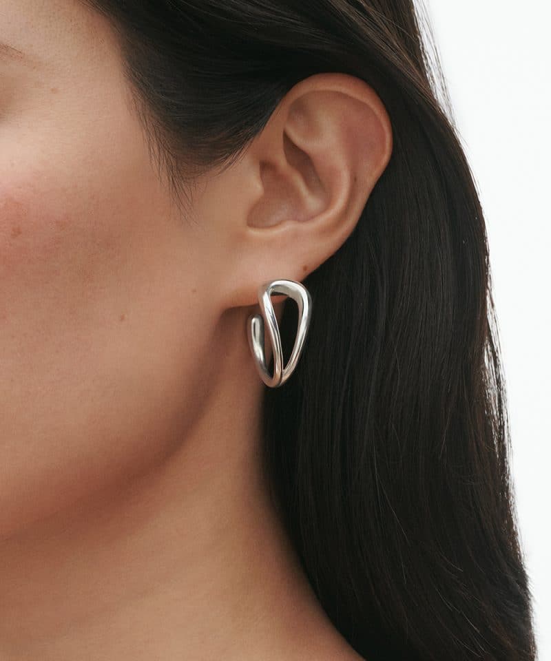 Alternative view of Mercy Swirl Ørepynt