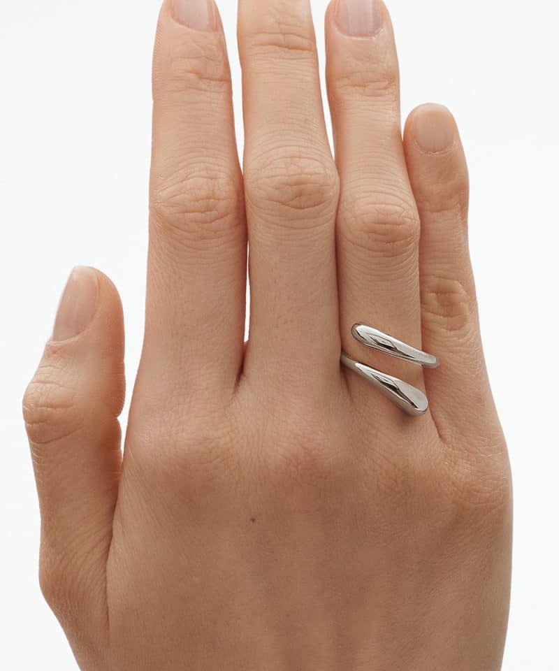 Alternative view of Mercy Twist Ring