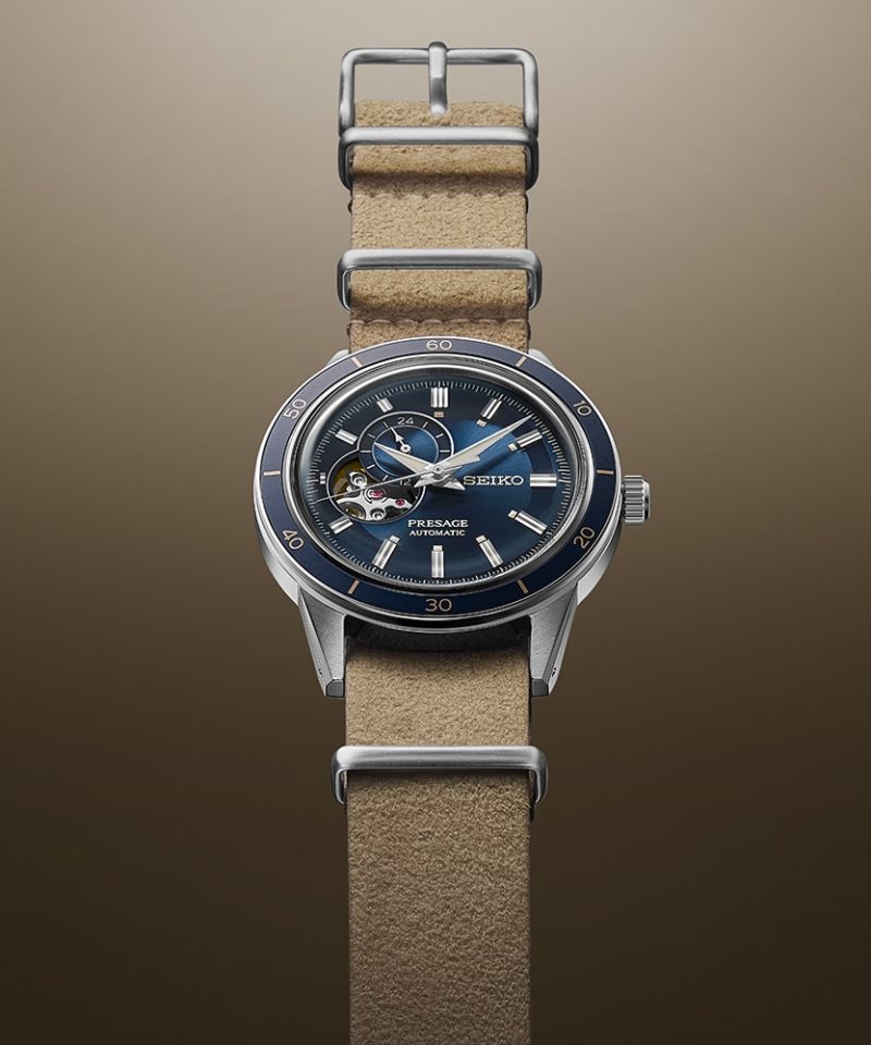 Alternative view of Presage «Style60's» Open Heart 40.8mm - SSA453J1