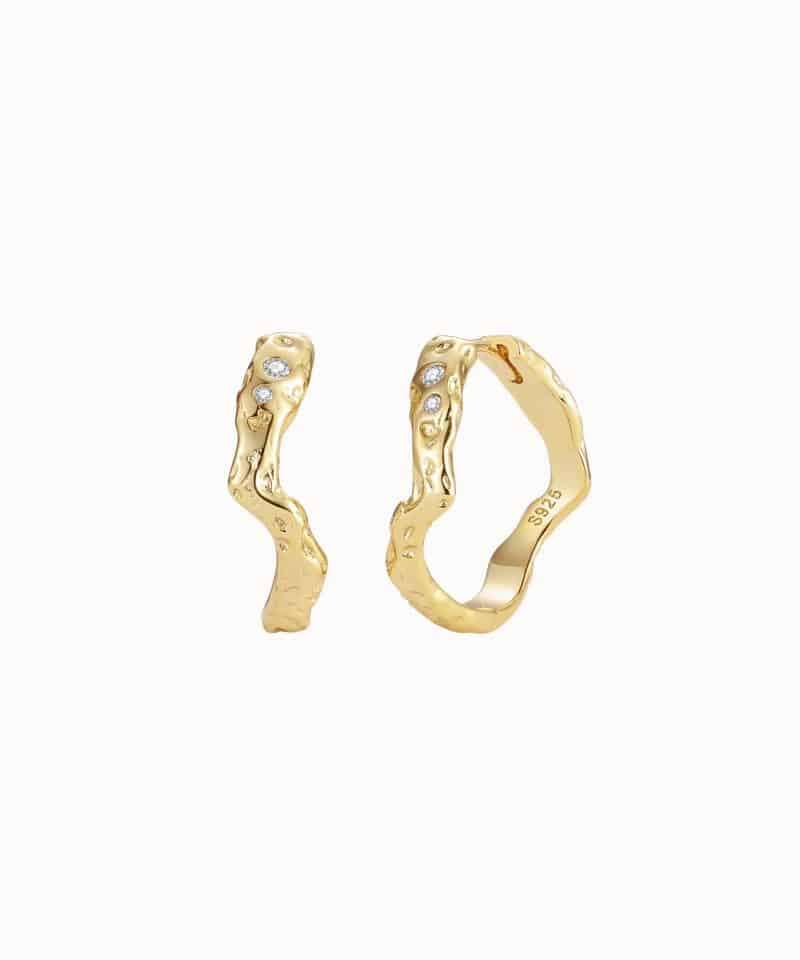 Saba Earrings Gold Plated