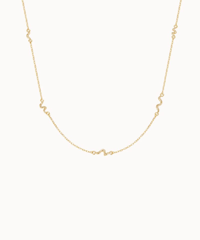 Shesha Necklace - Gold Plated