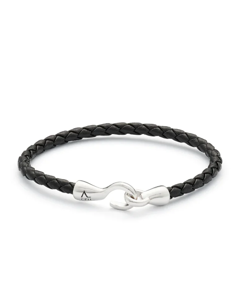 Armbånd - Single Bolo Leather Black