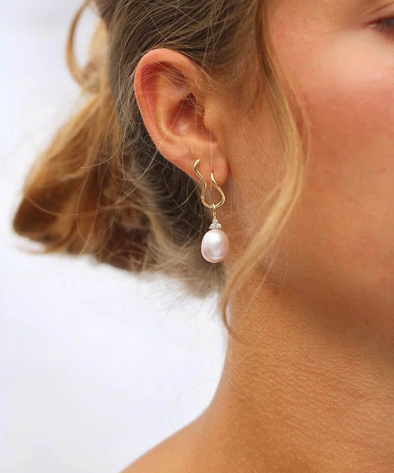 Alternative view of Fryd Pink Pearl Pendant S