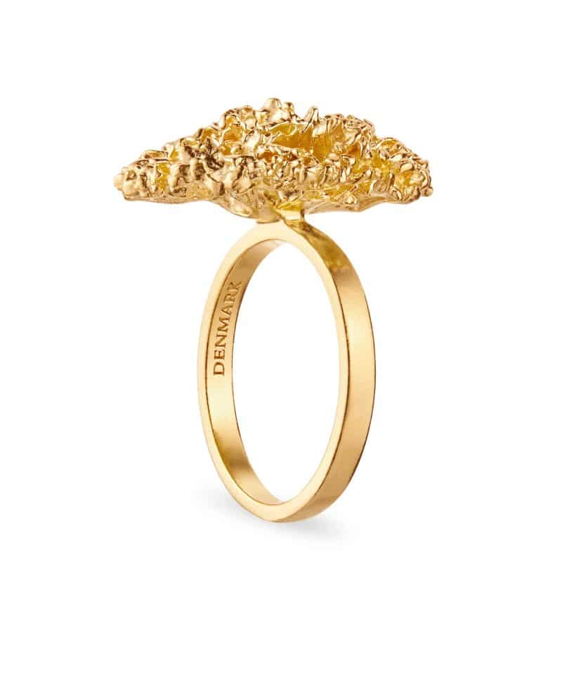 Persille Statement ring forgylt