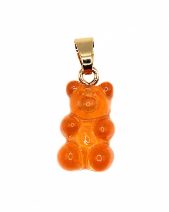 Teddy Bear champagne pendant