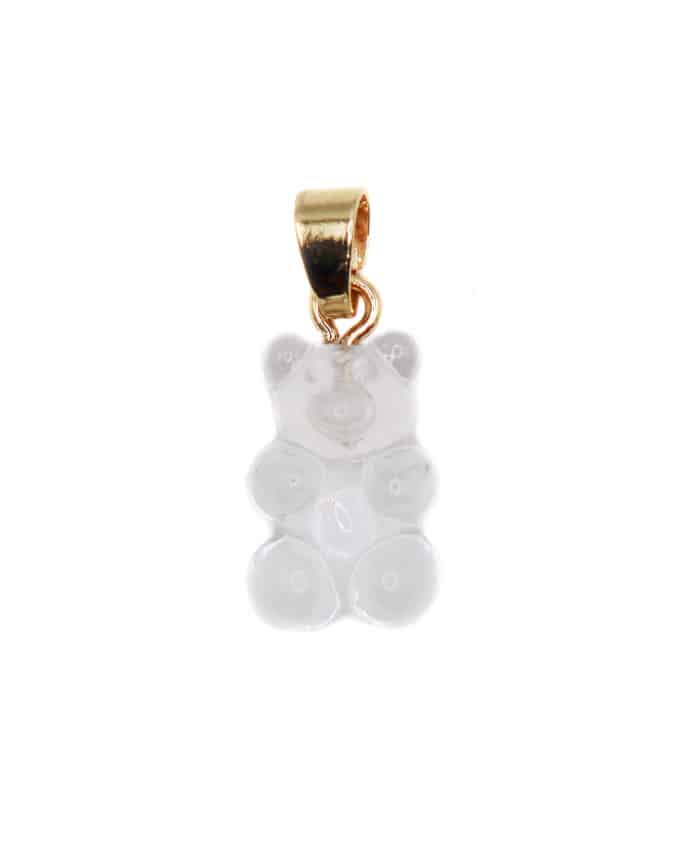 Teddy Bear crystal pendant