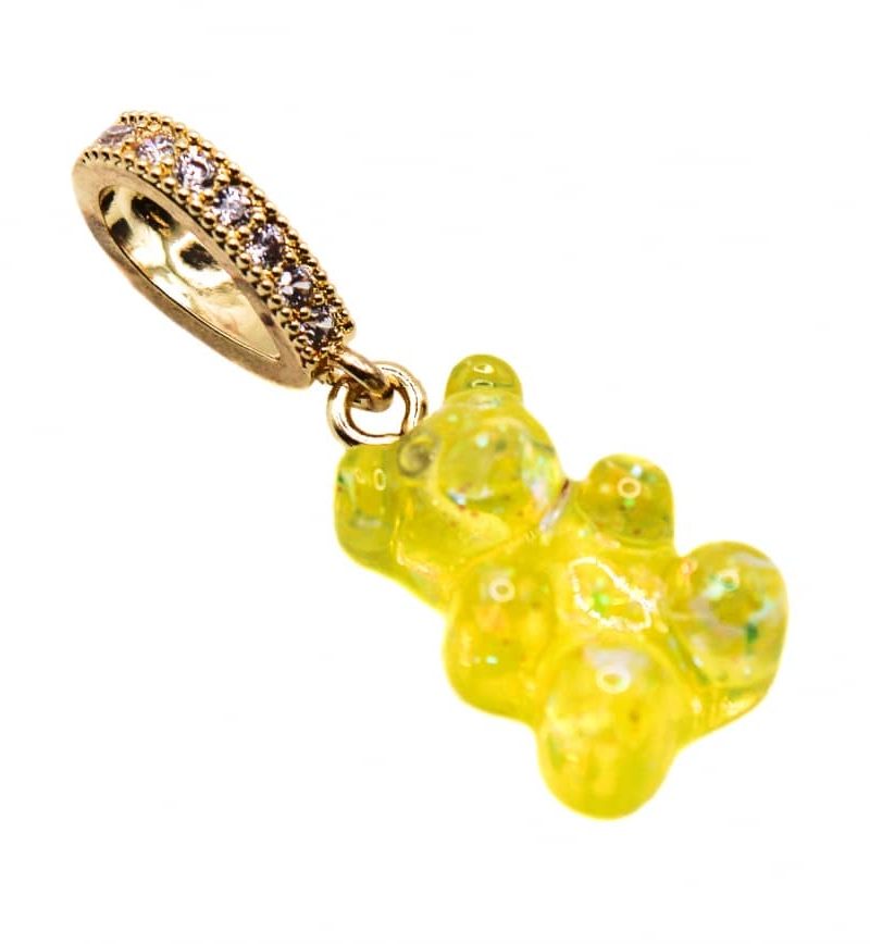 Alternative view of Teddy Bear Lux Yellow Pendant
