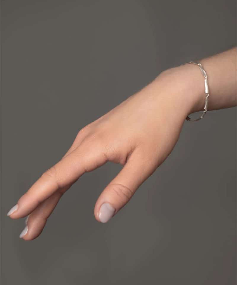 Alternative view of Vega Relief Link armbånd