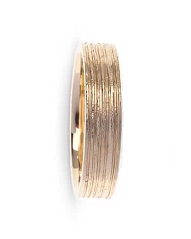 Vicenza Forlovelsesring i gult gull, Herre