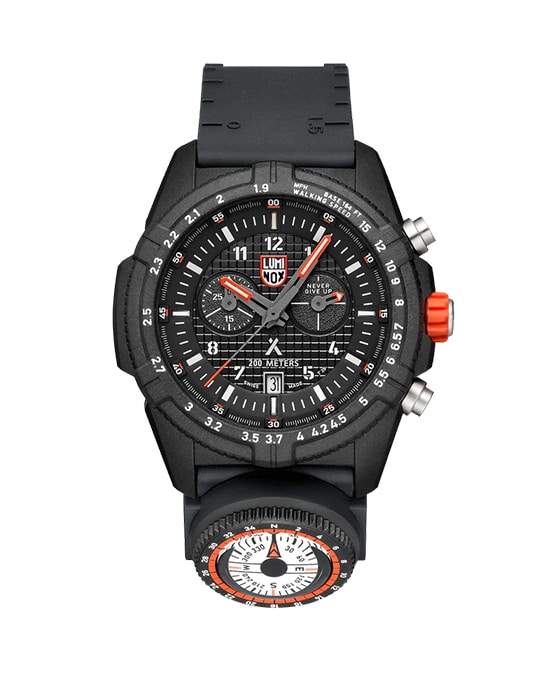 Bear Grylls Survival Chrono 45mm - Sort / Sort