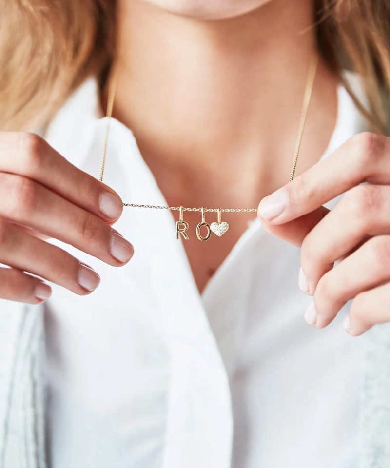 Alternative view of My D Pendant