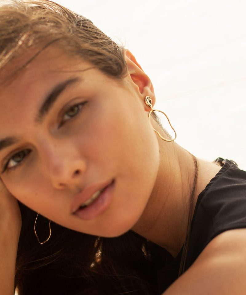 Alternative view of Ørepynt forgylt