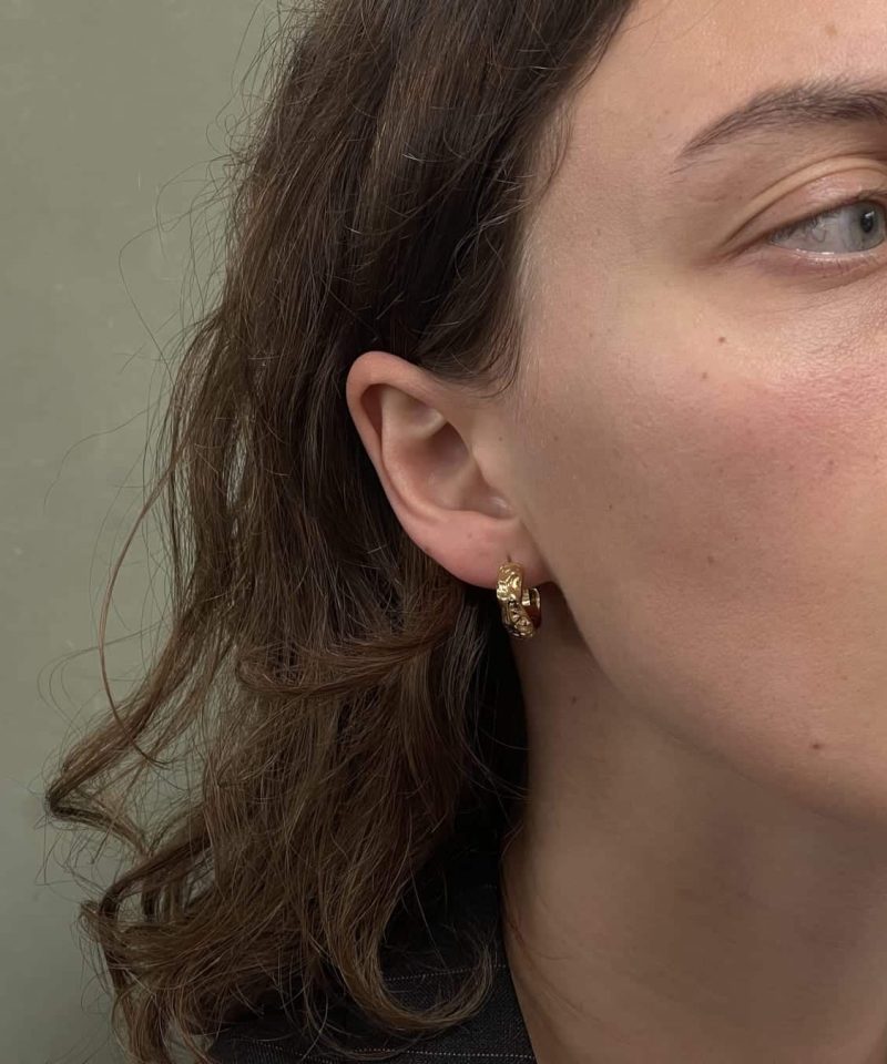 Alternative view of Memoria Hoops Small 925s