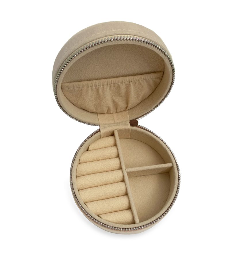 Alternative view of Smykkeskrin i velour, beige