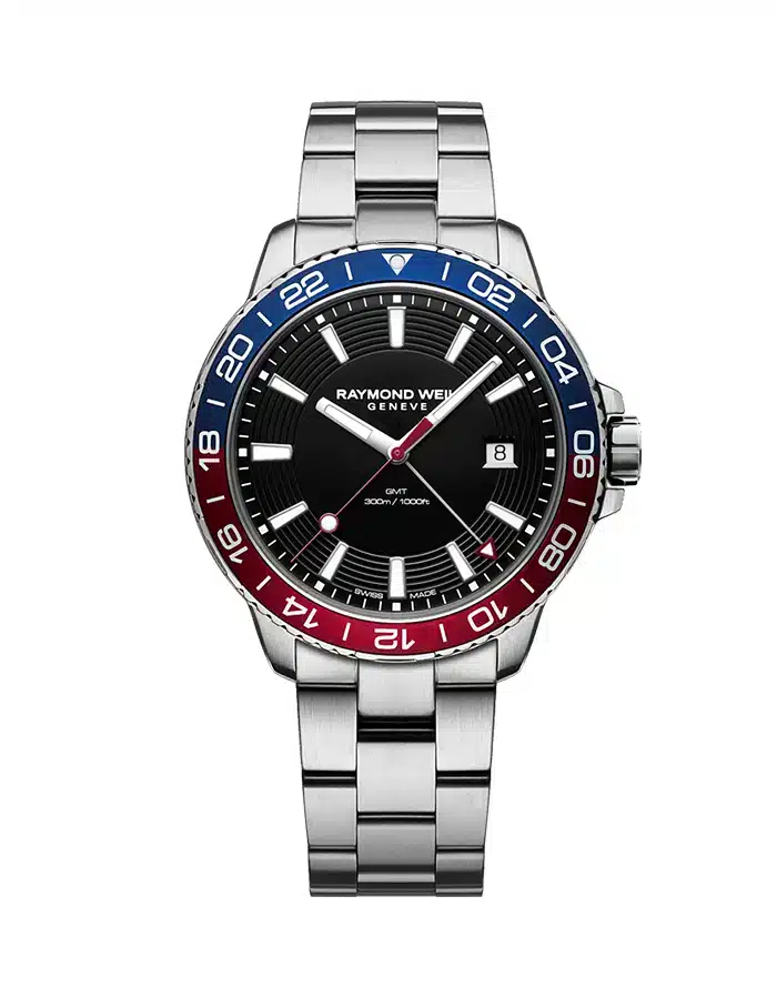 Tango 300 Men's Quartz GMT Blue Red Diver - 8280-ST3-20001