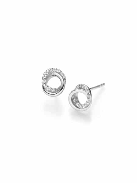 Ellie Ørepynt i sølv med zirkonia